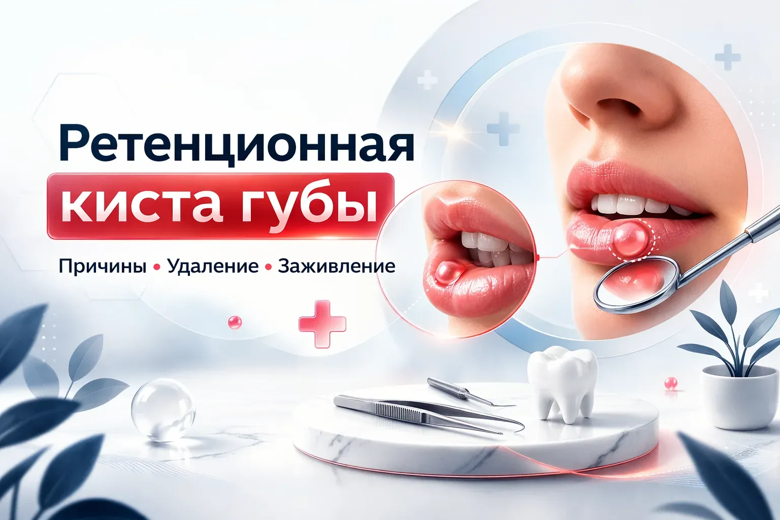 Ретенционная киста губы (мукоцеле): почему появляется и нужно ли удалять
