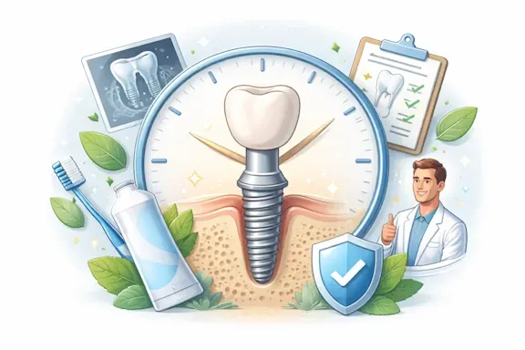 Сколько служит зубной имплант и от чего это зависит