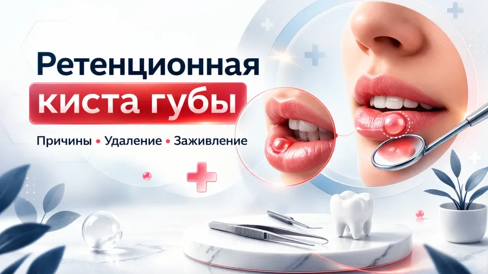 Ретенционная киста губы (мукоцеле): почему появляется и нужно ли удалять