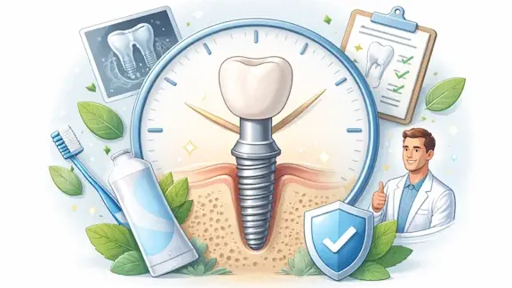 Сколько служит зубной имплант и от чего это зависит