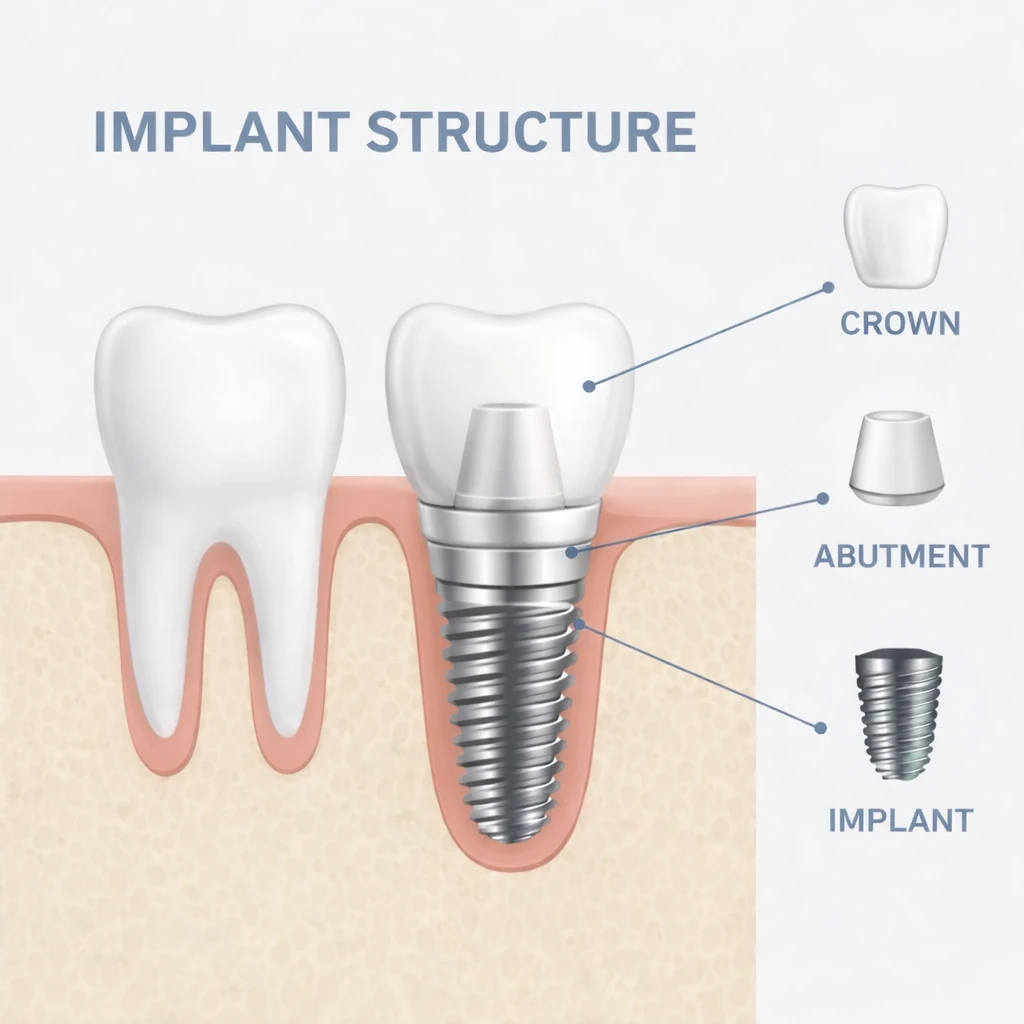 Implant components